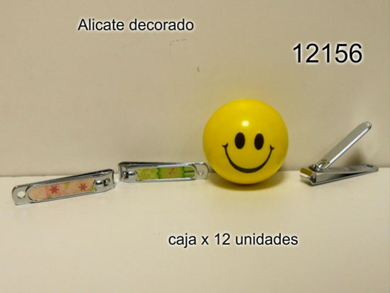 Imagen de ALICATE PARA UÑAS DECORADO CAJA X12 4.25